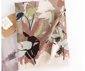 FS竹纤维时尚印花长款围巾007