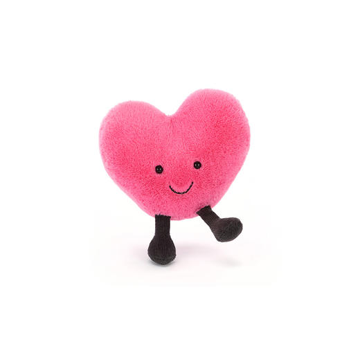 Jellycat 趣味桃红色爱心 11cm 商品图0