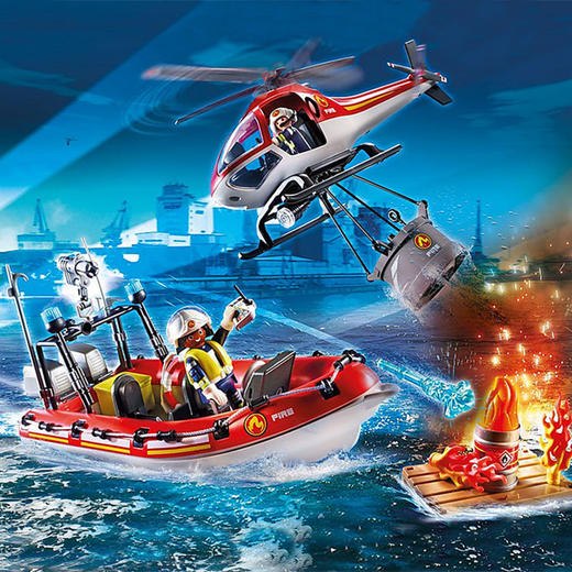 德国 playmobil 摩比 消防系列 救援任务-PM70335 商品图1