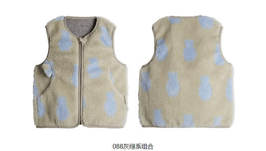 jnby  23年冬款  羊羔毛马甲 YN0511610 商品图8