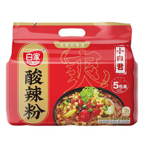 【12.9元/袋】白家陈记小白君系列酸辣粉五连包装425g（0102807）