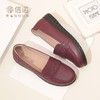 信诺真皮软底妈妈鞋透气中老年单鞋女轻便舒适平底中年休闲皮鞋23Q6315-93 商品缩略图2