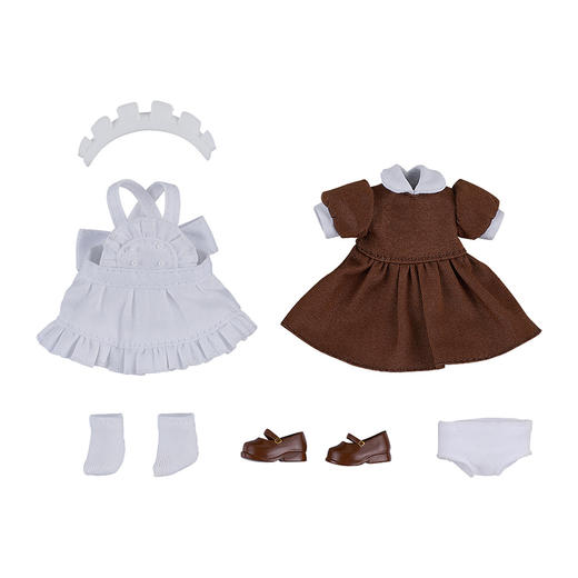 【GSC现货】粘土娃 洋服套装 女仆：迷你(褐色)/(黑色) 商品图5