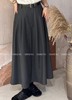 【门店同款】秋季实用主义-腰带长款半裙 154643421 商品缩略图0