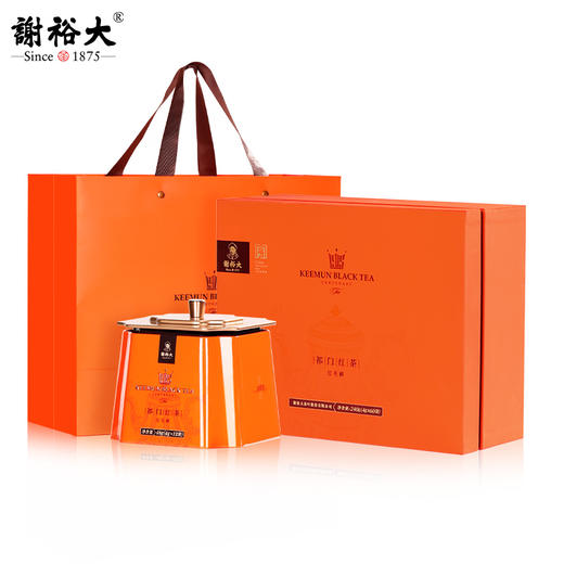 谢裕大祁门红茶 金冠系列 祁红毛峰 红顶1000经典礼盒 商品图6