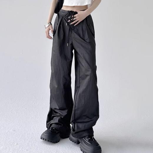 裁缝学苑AX120高腰显瘦工装阔腿裤纸样女装降落伞裤女裤打版图板 商品图3