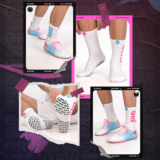 李质造过人王足球运动训练休闲舒适防滑运动袜成人男LZZ23YDW01 商品图4