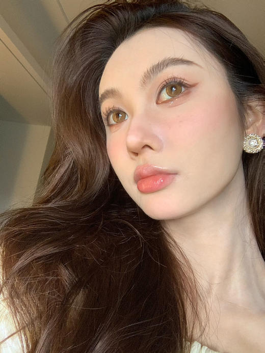 【大直径】Moonenleen-远洋桔梗--14.3mm【年抛 0-1000度 无525/575】 商品图3