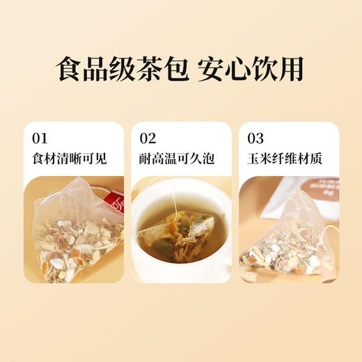 枳参斛甘茶8g*20包/盒（名医） 商品图5