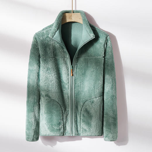 摇粒绒【情侣双面穿抓绒衣】秋冬季加厚开衫卫衣  冲锋衣内胆可外穿  正反两穿 商品图5