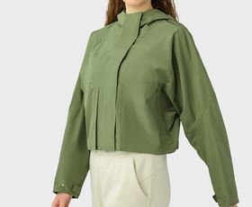 哈瓦塔防风防雨新款时尚短款外套