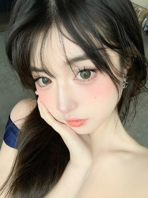 【大直径】KIKICON-奶栗酥-14.5mm【半年抛 0-1000度 无525/575】 商品图6