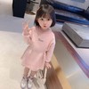 【女童卫衣裙，优雅洋气！】女童卫衣裙中长款秋装休闲女宝宝假两件连衣裙洋气小女孩长袖上衣保暖舒适，让宝贝在秋季也能保持时尚与舒适并存lmsh 商品缩略图5