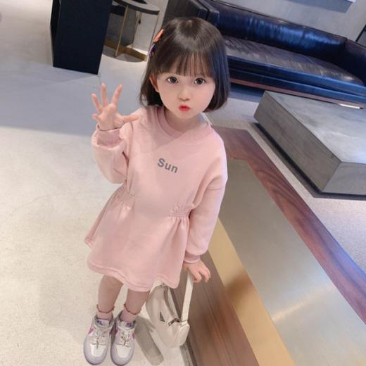 【女童卫衣裙，优雅洋气！】女童卫衣裙中长款秋装休闲女宝宝假两件连衣裙洋气小女孩长袖上衣保暖舒适，让宝贝在秋季也能保持时尚与舒适并存lmsh 商品图5