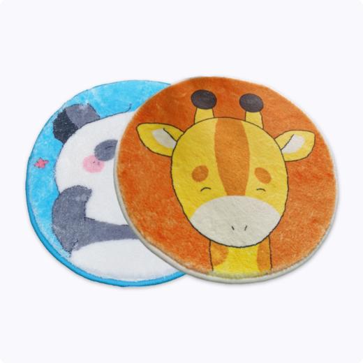 线上限定·北动家族羊羔绒坐垫 商品图0