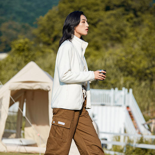 摇粒绒【情侣双面穿抓绒衣】秋冬季加厚开衫卫衣  冲锋衣内胆可外穿  正反两穿 商品图2