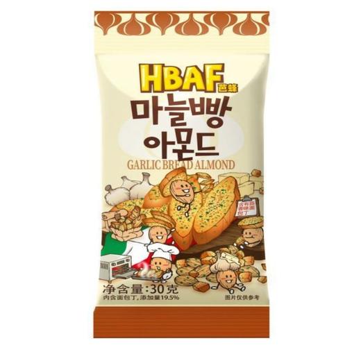 芭比蒜香味烤面包丁扁桃仁30g/袋 商品图0