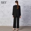 IWY/高端干练黑色职业西装套装女气质商务正装白领经理西服外套C13518+P33518 商品缩略图4