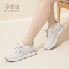 信诺真皮舒适妈妈鞋休闲运动鞋女士2023秋季新款软底一脚蹬23Q5267-2 商品缩略图4