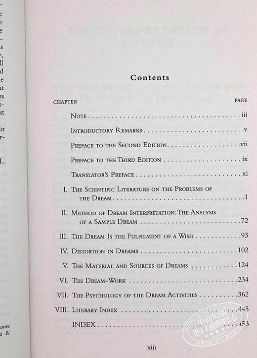 【中商原版】弗洛伊德与梦的解析 The Interpretation of Dreams 英文原版 Sigmund Freud Richard Stevens 精神分析学 商品图4