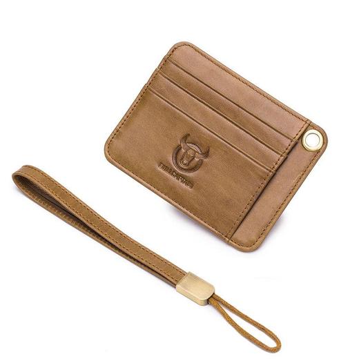 牛船长皮具头层牛皮男士多卡位真皮卡包名片夹商务银行信用卡套 商品图4