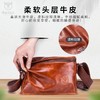 牛船长皮具单肩包男真皮横款小方包头层牛皮手机包ipad斜挎包小包 商品缩略图1