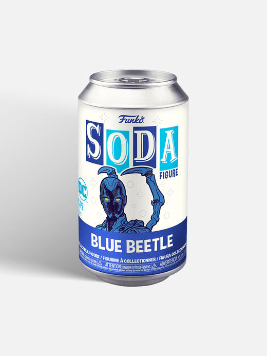 Funko SODA Blue BeetleDC英雄蓝甲虫苏打罐随机隐藏款手办摆件 73437 商品图4