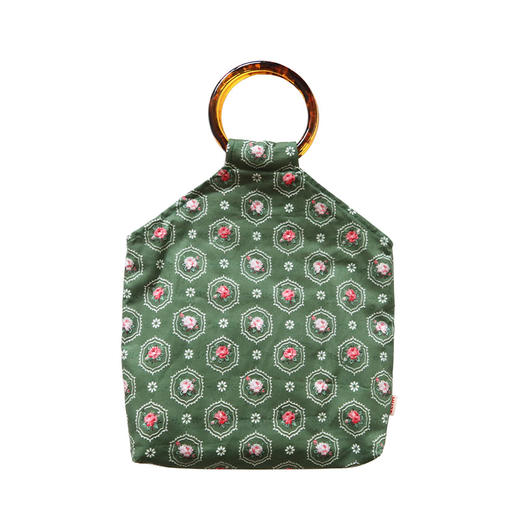 HUJI祤集Amber手提包插画复古印花 商品图2