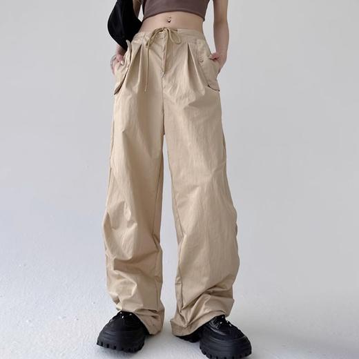 裁缝学苑AX120高腰显瘦工装阔腿裤纸样女装降落伞裤女裤打版图板 商品图1