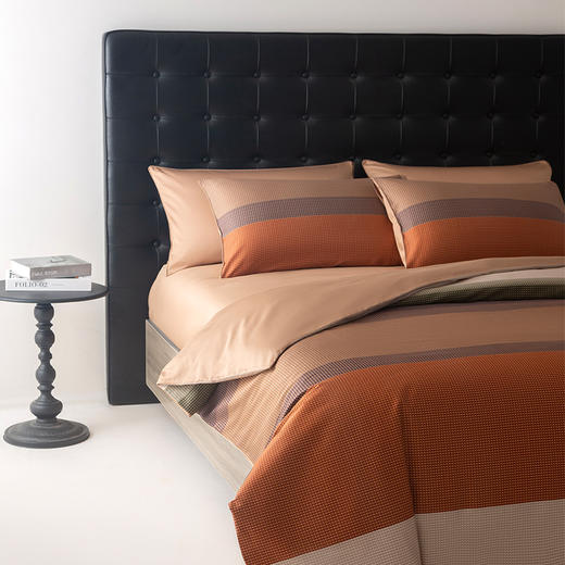 HBGD050 BASALTE玄武岩贡缎印花四件套 商品图0