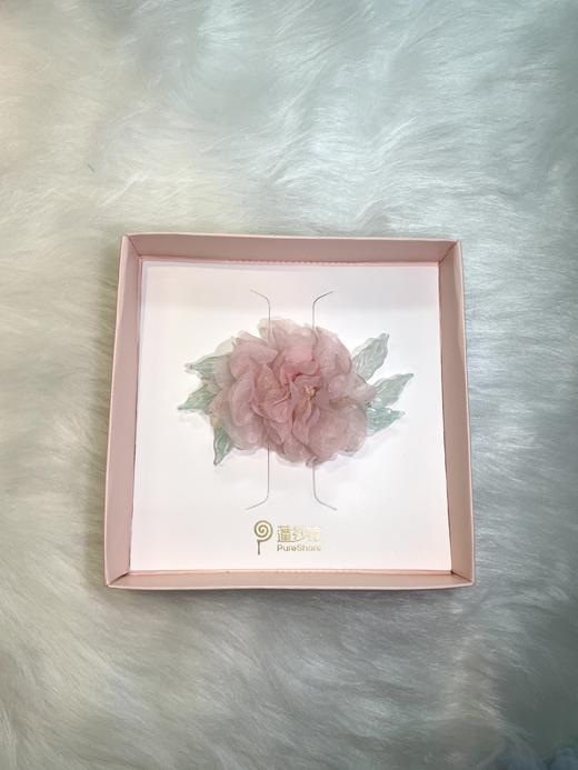 pureshare蓬纱馆 中秋发饰芍药花发夹 商品图2