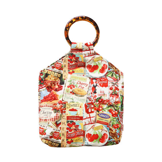 HUJI祤集Amber手提包插画复古广告 商品图0