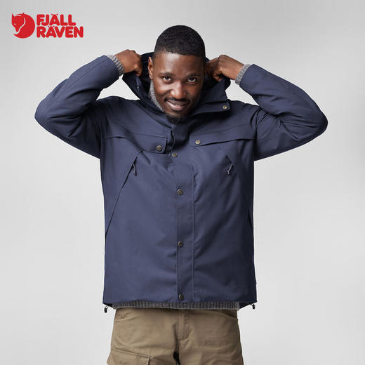 北极狐男士户外保暖防风雨透气夹克连帽拉链外套 86900 商品图1