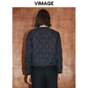 VIMAGE纬漫纪冬季新款纯色时尚个性短款外套女V2011601 商品缩略图4