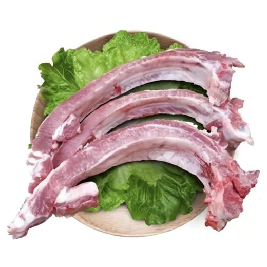 临泉农家散养猪排骨黑猪土猪肉满肉排骨 商品图0