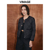 VIMAGE纬漫纪冬季新款纯色时尚个性短款外套女V2011601 商品缩略图2