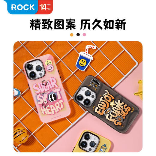 【洛克】iPhone 15系列 保护壳 印象涂鸦 商品图2