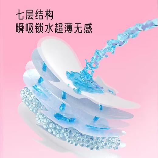 七度空间优雅薄型棉柔夜用卫生巾10片 商品图2