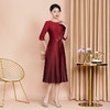 WX-88525年轻气质长款优雅旗袍 商品缩略图2