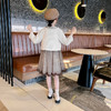 2023春秋季小香风网纱连衣裙套装中大儿童装PJX-FSYP小香风套装 商品缩略图3