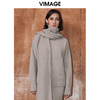 VIMAGE纬漫纪冬季新款时尚宽松舒适高领毛衣套头女上衣V2001610 商品缩略图0
