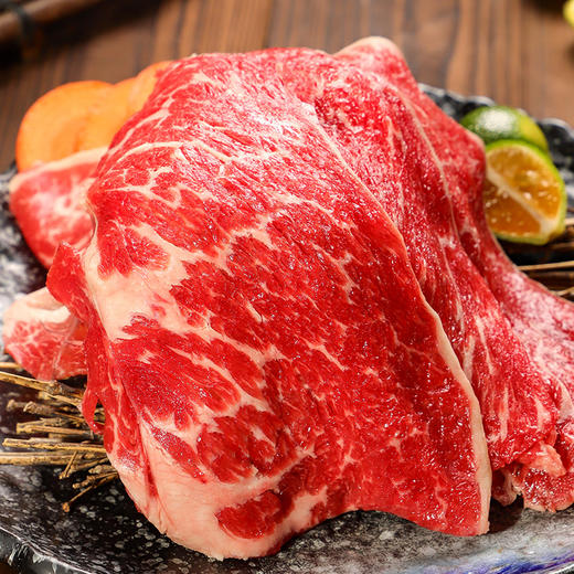 【送蘸料汁一包】3盒装牛肉卷，原切谷饲雪花牛肉卷200g 商品图3