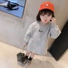 【女童卫衣裙，优雅洋气！】女童卫衣裙中长款秋装休闲女宝宝假两件连衣裙洋气小女孩长袖上衣保暖舒适，让宝贝在秋季也能保持时尚与舒适并存lmsh 商品缩略图6