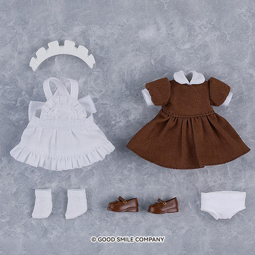 【GSC现货】粘土娃 洋服套装 女仆：迷你(褐色)/(黑色) 商品图1