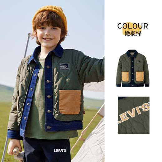 LEVIS 冬 大童小童 棉服 LVB-MW-G863 商品图5