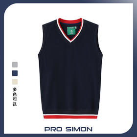 BMW-108B( PROSIMON高尔夫秋冬男款V领针织马甲背心)