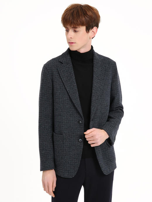 callisto深绿色绵羊毛混纺便西 FSFJK019C DR 商品图0