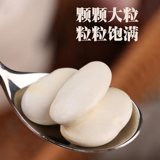 【吉顺号食品】-吉顺号 白芸豆500g真空包装 五谷杂粮云南产 大白豆 芸豆 商品图4
