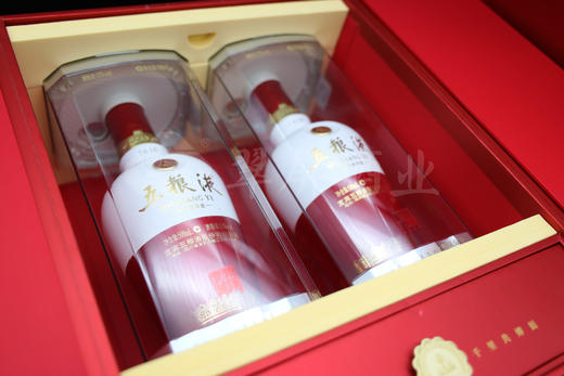 2023年中秋国庆五粮液礼盒500mlx2(空盒+酒具) 商品图1