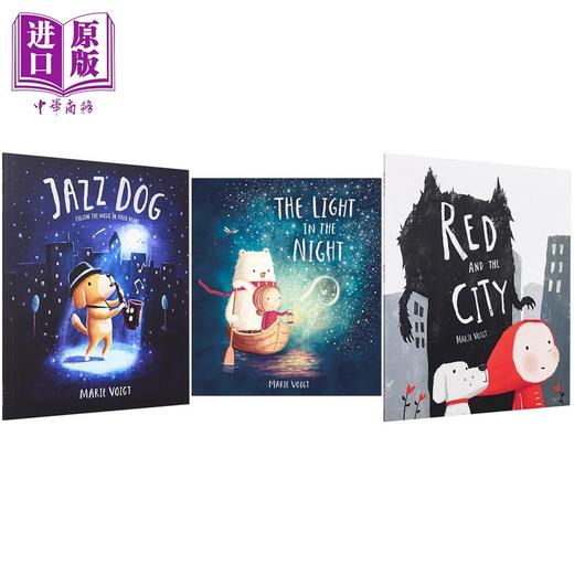 【中商原版】Marie Voigt 3册套装 精品绘本 故事图画书亲子绘本3-6岁 插画故事书 商品图0